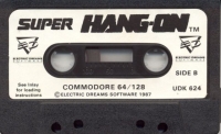 Super Hang-On (cassette) Box Art