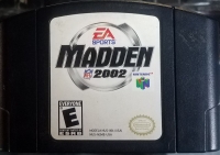 Madden NFL 2002 Box Art