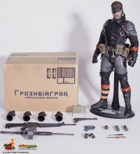 Hot Toys: Metal Gear Solid 3: Snake Eater - Naked Snake (Sneaking Suit Version) Box Art