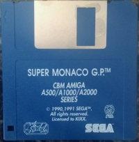 Super Monaco GP - Kixx Box Art