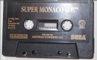 Super Monaco GP (cassette) Box Art