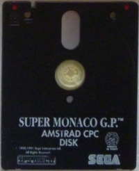 Super Monaco GP (disk) Box Art