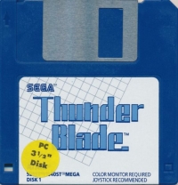 Thunder Blade (3.5 Disk) Box Art