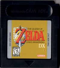 Legend of Zelda, The: Link's Awakening DX (white ESRB) Box Art