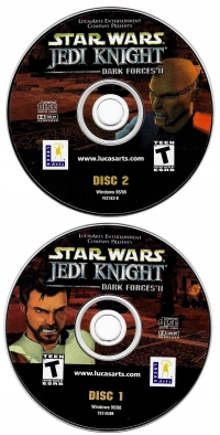 Star Wars: Jedi Knight: Dark Forces II (jewel case) Box Art