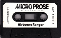 Airborne Ranger (cassette) Box Art