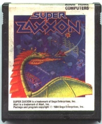Super Zaxxon (cartridge) Box Art