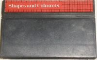 Shapes and Columns (cardboard 3 tab) Box Art