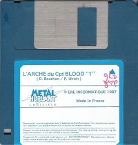 Captain Blood (Metal Hurlant disk) Box Art