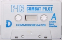 F-16 Combat Pilot (cassette) Box Art