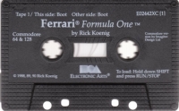 Ferrari Formula One (cassette) Box Art