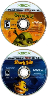 Shrek 2 / Shark Tale - Platinum Family Hits Box Art