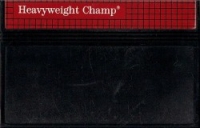 Heavyweight Champ (Sega Special) Box Art