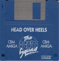 Head Over Heels - The Hit Squad (white disk text) Box Art