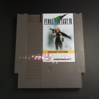 Final Fantasy VII (gray cartridge) Box Art