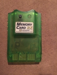 Performance Memory Card 2X (green) Box Art