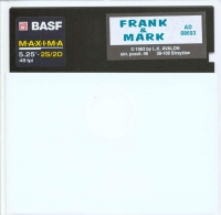 Frank & Mark (disk) Box Art