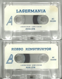 Lasermania / Robbo Konstruktor Box Art