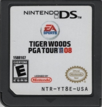 Tiger Woods PGA Tour 08 Box Art