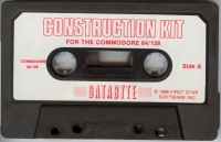Boulder Dash Construction Kit (cassette) Box Art