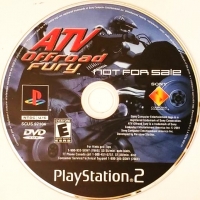 ATV Offroad Fury (Not for Sale) Box Art