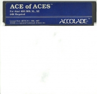 Ace of Aces (disk) Box Art