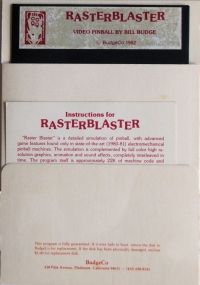 Raster Blaster Box Art