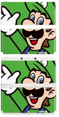 New Nintendo 3DS Cover Plates No.002 - Luigi Box Art