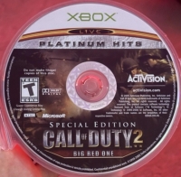 Call of Duty 2: Big Red One: Special Edition - Platinum Hits Box Art