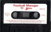 Football Manager (cassette / Free) Box Art