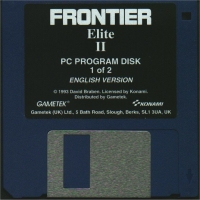 Frontier: Elite II (disk) Box Art