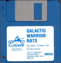 Galactic Warrior Rats Box Art