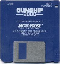Gunship 2000 Box Art