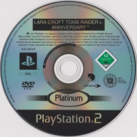 Tomb Raider: Anniversary - Platinum Box Art