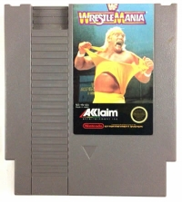 WWF WrestleMania (round seal) Box Art