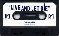 Live and Let Die Box Art