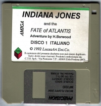Indiana Jones and the Fate of Atlantis [IT] Box Art