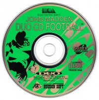 John Madden Duo CD Football Box Art