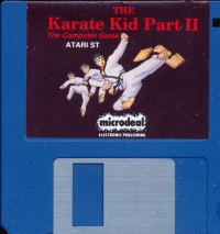 Karate Kid Part II, The: The Computer Game Box Art