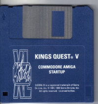 King's Quest V: Absence Makes the Heart Go Yonder! - Kixx XL Box Art