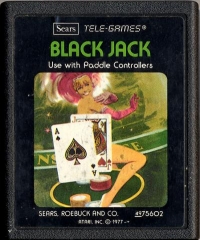 Blackjack (Sears picture label) Box Art
