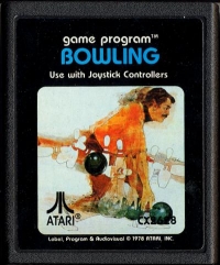 Bowling (picture label) Box Art