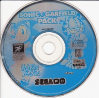 Sonic & Garfield Pack Box Art