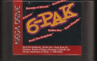 6-Pak (yellow Tectoy logo) Box Art