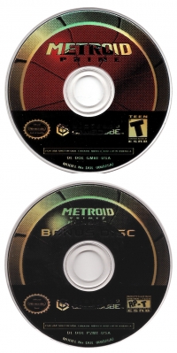 Metroid Prime (Metroid Prime 2: Echoes Bonus Disc) Box Art