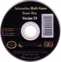 Interactive Multi-Game Demo Disc Version 24 Box Art