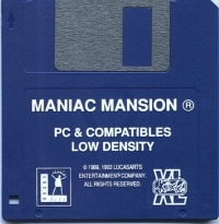 Maniac Mansion - Kixx XL Box Art