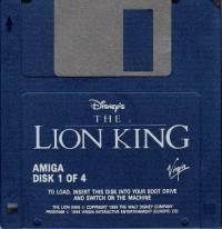 Disney's The Lion King (AGA) Box Art