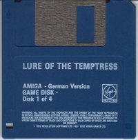 Lure of the Temptress [DE] Box Art