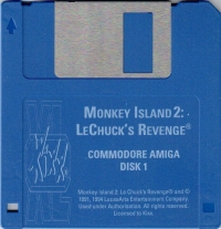 Monkey Island 2: LeChuck's Revenge - Kixx XL Box Art